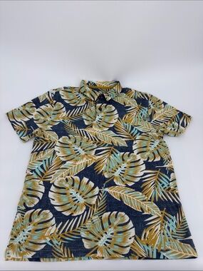 Men's Crazy Shirts Tropical Print Short Sleeve Shirt